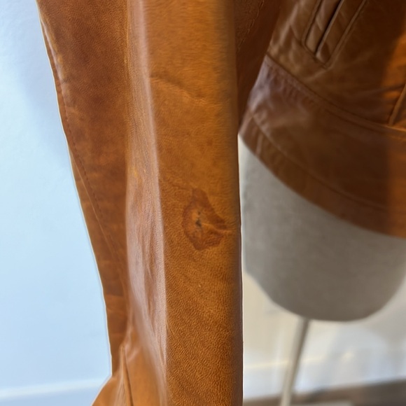 Wilson’s Vintage 70’s Carmel Soft Leather Jacket with Great Patina - Picture 6 of 7